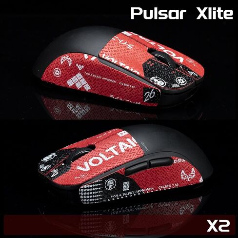 شريط قبضة الانزلاق الماوس ، ملصق مقاوم للعرق لـ Pulsar X2 / X2 Mini Wireless Gaming Mouse Mouse Kit (اللون: 7 ، الحجم: x2) in Kuwait