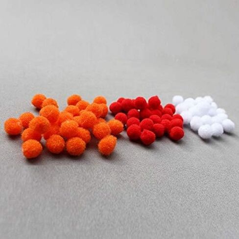 100 pcs/lot 3 Colors Glo Bug Fly Fishing Trout Fly Egg Bug Fly Tying Materials in Saudi Arabia