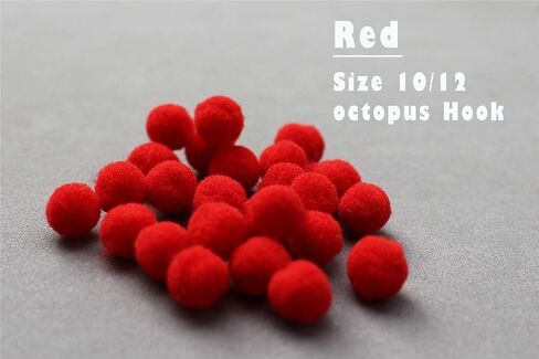 100 pcs/lot 3 Colors Glo Bug Fly Fishing Trout Fly Egg Bug Fly Tying Materials in Saudi Arabia