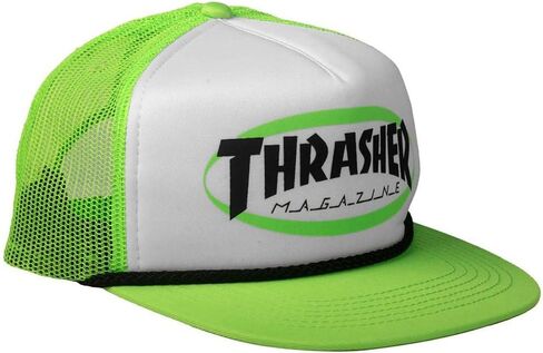 قبعة شبكية مطرزة من Thrasher - أزرق داكن in Saudi Arabia