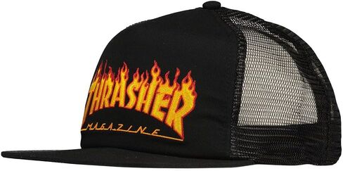قبعة شبكية مطرزة من Thrasher - أزرق داكن in Saudi Arabia