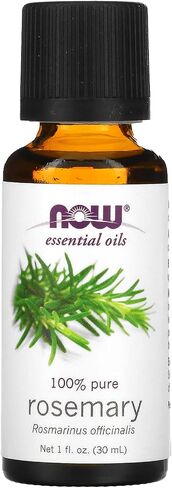 NOW Essential Oils, Rosemary Oil, Purifying Aromatherapy Scent, Steam Distilled, 100% Pure, Vegan, 1-Ounce in Saudi Arabia