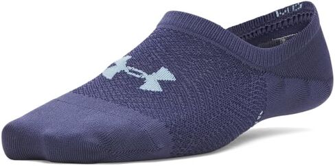 Under Armour Women's 6 Pack Essential Ultra Breathe Lite Low Socks - Breeze Blue/Assorted, Medium in Saudi Arabia