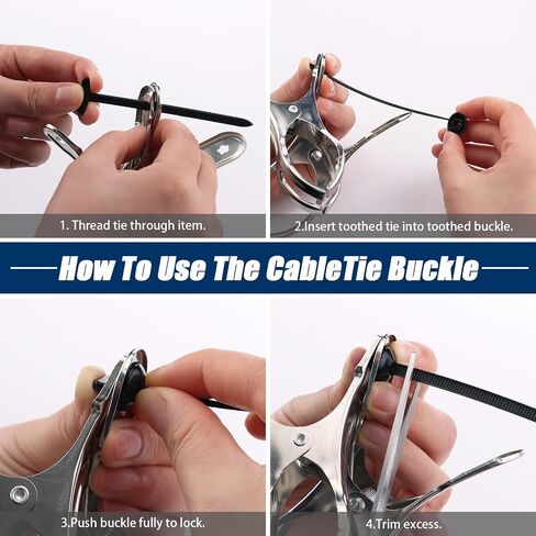 ​200-Pack Nylon Universal Cable Tie Buckle Set – Heavy Duty Self-Locking Automotive Fasteners with UV-Resistant Design for Engine Guard Fixing & Car Repairs (200) in Kuwait