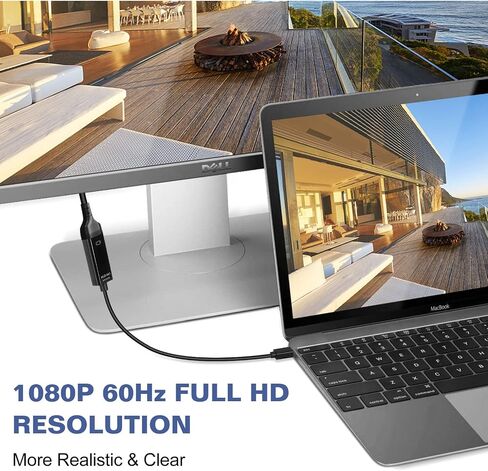 Mini DisplayPort to HDMI Adapter for Lenovo T430s Mini DP to HDMI Adapter Compatible with MacBook Air/Pro, Microsoft Surface Pro/Dock, Projector and More 2-Pack in Saudi Arabia