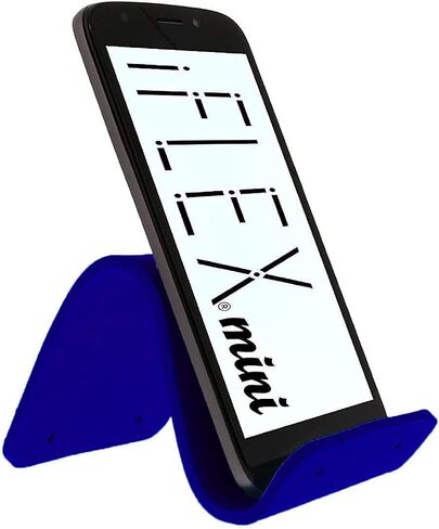 Iflex Mini Mini Hovide Phone Solding للسفر والعمل والمنزل - هذا حامل الهاتف الخلوي السفر هو حامل iPhone المثالي ويعمل مع أي هاتف ذكي - قبضة غير قابلة للانزلاق ، قوية ودائمة - أسود in Kuwait