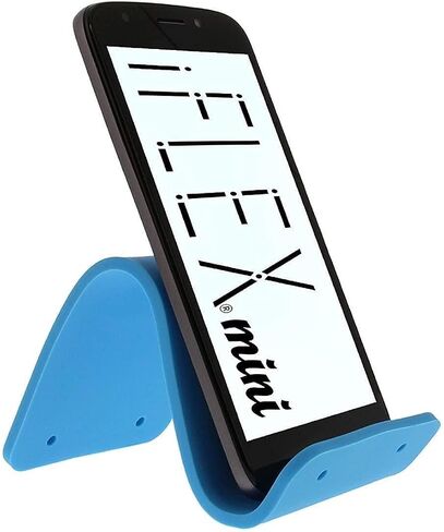 Iflex Mini Mini Hovide Phone Solding للسفر والعمل والمنزل - هذا حامل الهاتف الخلوي السفر هو حامل iPhone المثالي ويعمل مع أي هاتف ذكي - قبضة غير قابلة للانزلاق ، قوية ودائمة - أسود in Kuwait