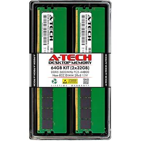 A-Tech 32GB RAM for Dell XPS 8960 Desktop | DDR5 5600MHz PC5-44800 DIMM 2Rx8 1.1V 288-Pin Non-ECC UDIMM Memory Upgrade