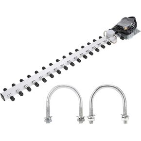 eBtools yagi هوائي ، 2.4G 25DBI كسب عالية بطاقة جهاز التوجيه مستقر 16 وحدة هوائي ياجي الاتجاه ، 1.5 م/59.06 بوصة طويلة