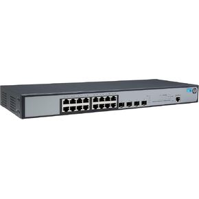 HP 1920-16G Switch 16 Ports L3 Managed (JG923A#ABA), Gray (Renewed)