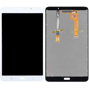 Screen Replacement for Samsung Galaxy SM-T280 LCD Display Touch Digitizer Panel Full Assembly Compatible for Tab A 7.0 WiFi Tablet (Not for 3G Version & T285 & No Earpiece Hole) (White)