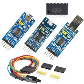 FT232 USaB Uart Board Module FT232RL FT232R FT232RNL to RS232 Type A C Mini Micro Interface Communication Brush New 2025 for Arrival High Reliable Electronic Component, Stable Performance
