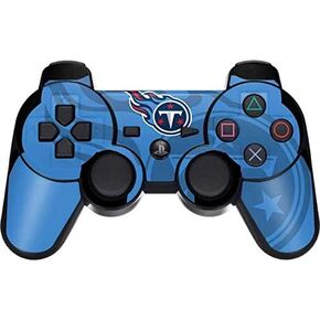Skinit Decal Gaming Skin Compatible with PS3 Dual Shock Wireless Controller - Officially Licensed NFL Tennessee Titans Double Vision Design