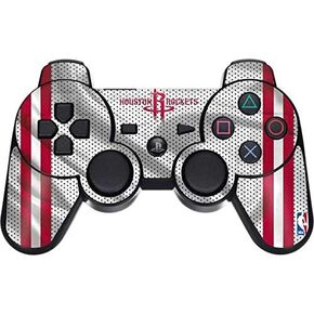 Skinit Decal Gaming Skin for PS3 Dual Shock Wireless Controller - Officially Licensed NBA Houston Rockets Home Jersey Design