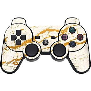 Skinit Decal Gaming Skin for PS3 Dual Shock Wireless Controller - Originally Designed Cracked Marble Design