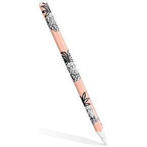 Skinit Decal Other Skin Compatible with Apple Pencil (2nd Gen 2019) - Originally Designed Gray Scale Pineapple Design