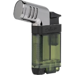 Palió Pistola Angled Double-Jet Flame Lighter (Green)