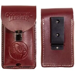 Occidental Leather 5330 Clip-On XL Leather Phone Holster