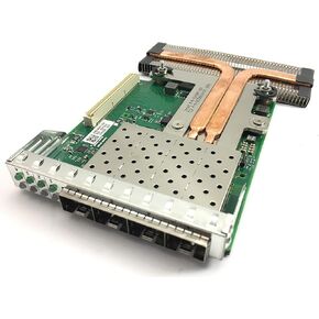 68M95 Dell Intel X710 10GbE SFP+ Quad Port RNDC Ethenet Network Daughter Card (Renewed)