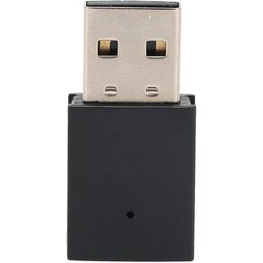 USB WiFi Adapter - Dual Band 300Mbps Mini Size for High Speed Connectivity, Stable Signal & Wide Compatibility (Black)