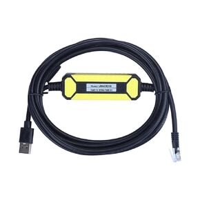 LMACR21D Suitable for Servo Drive Debugging USB Cable USB Data Download Wire CP2102 Chip RJ45 Port