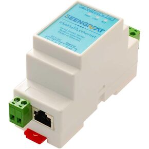 RS485 الصناعي إلى Ethernet Converter مع MQTT Gateway - Rail DIN Mount Serial Server لإنترنت الأشياء ، Modbus TCP ، JSON Support