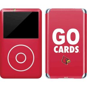 Skinit Decal MP3 Player Skin Compatible with iPod Classic (6th Gen) 80GB - Officially Licensed College Go Cards Design