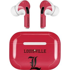 Skinit Decal Audio Skin Compatible with AirPods Pro 2nd Gen - Officially Licensed University of Louisville Go Cards Design