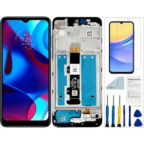 for Motorola G Pure Screen Replacement for Moto G Pure LCD Screen Replacement Black with Frame for G Pure XT2163DL XT2163-4 Display Touch Screen Assembly Repair Parts