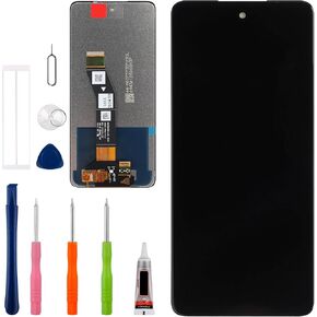 New LCD Touch Screen Digitizer Assembly for Moto G24/G24 Power/G04/G04S/E14 [6.56 inch] with Technical Repair Tools Kit- Fingerprint Function