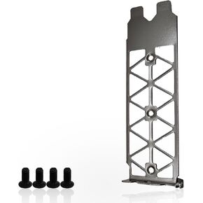 Generic Full Height Bracket Compatible with Nvidia Tesla P40 P100 M60 V100 GPU PK3RJ 820178-001 with 4 Screws