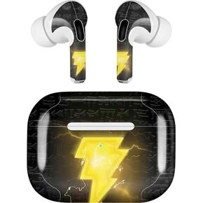 Skinit Decal Audio Skin Compatible with AirPods Pro 2nd Gen - Officially Licensed DC Comics Black Adam Movie Art Charcater Design