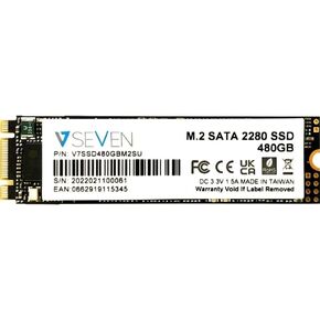 V7 V7SSD480GBM2SU 480 GB Solid State Drive - M.2 Internal - SATA (SATA/600) - TAA Compliant