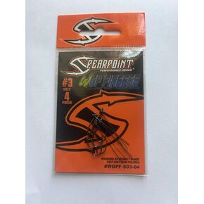 Spearpoint WGPF-S03-06 Weedless Gp Finesse - 4 Pack S 3
