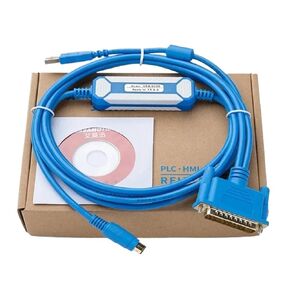 USB-SC09+ Built-in Isolation Chip Programming Cable Suitable FX&A Series PLC Download Cable(Isolation Type)