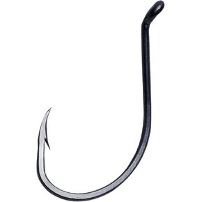 VMC 9299 FAULTLESS Octopus Hook #1 100 Pack - Black Nickle Finish with Slight Offset Saltwater and Freshwater Hooks for Catfish, Bass, Trout, Salmon, and Walleye, (Black Nickle, #1-100 Pack)