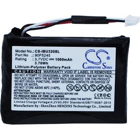 3.7V High-Performance Replacement Battery for ServeRAID 7K SCSI U320 RAID Co with 71P8642 39R8804 90P5245/1000mAh