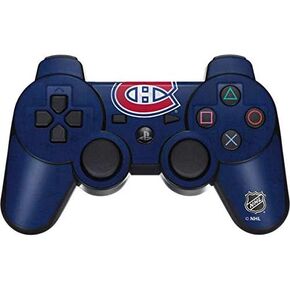 Skinit Decal Gaming Skin for PS3 Dual Shock Wireless Controller - Officially Licensed NHL Montreal Canadiens Distressed Design