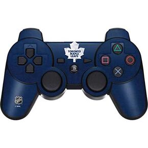 Skinit Skinit Gaming Gaming Skin لـ PS3 Dual Shock Wireless Controller - NHL Toronto Maple Leafs مرخص رسميًا