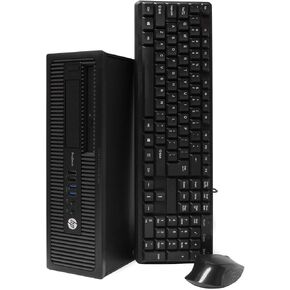 HP Prodesk 600 G1 SFF Slim Business Desktop Computer, Intel I7-4770 3.40 GHz, 32GB RAM, 512GB SSD, DVD, USB 3.0, Windows 10 Pro 64 Bit (Renewed)