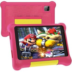 Kids Tablet Upgraded Android 13 Tablet 7 inch for Kids with Protective Case｜Octa-Core｜32GB｜128GB TF Card Expandable｜Dual Camera｜Parental Control｜Pre-intalled