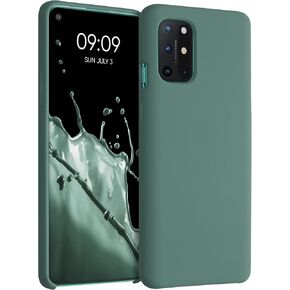 حالة Kwmobile متوافقة مع OnePlus 8t Case - TPU Silicone Phone Cover مع الانتهاء من الناعم - Violet Purple
