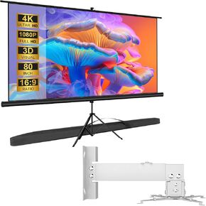 80 INCH Stand and Ceiling Mount Combo, Matte Black, Fiberglass, Black