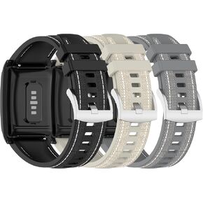 Ecsem Silicone Band متوافق مع Whoop 5.0 Life Mg/ 5.0 Peak/ 5.0 One/ 4.0 Watch Bands Women & Men ، Soft Wristband Respons Prescons Protc