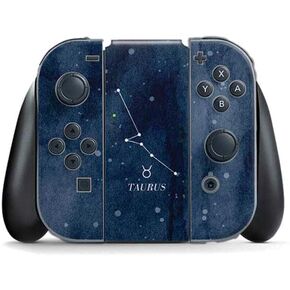 Skinit Decal Gaming Skin Compatible with Nintendo Switch (2017-2021) Joy-Con Controller - Capricorn Constellation Design