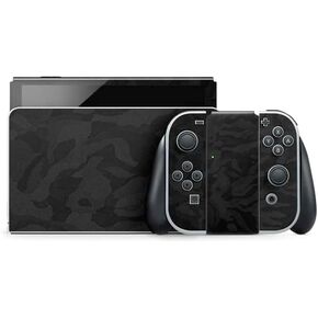 Skinit Decal Gaming Skin Compatible with Nintendo Switch OLED (2021) - Military Green Shadow Camo Design