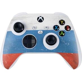 Skinit Decal Gaming Skin Compatible with Xbox Series S Controller - Switzerland Flag Distressed Design