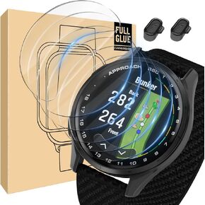 6 Packs Compatible for Garmin Approach S50/S44 Screen Protector,Advanced Soft TPU (Non-tempered Glass) High Definition Scratch Resistance without Bubbles