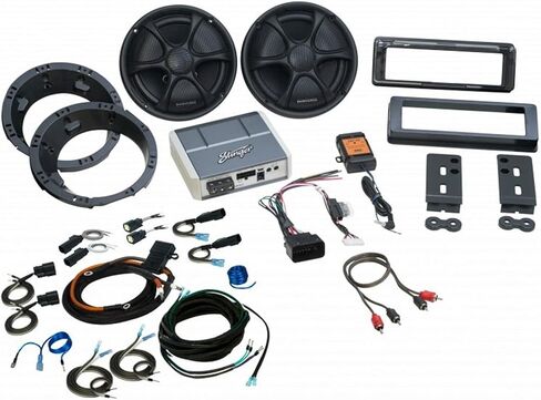 Stinger SVTHD9813KIT Complete Audio System Install Kit for 1998-2013 Harley Davidson Touring Motorcycle in Saudi Arabia