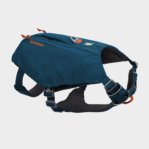 Ruffwear، سرج Switchbak للكلاب، حزمة وتسخير هجين للرحلات اليومية والاستخدام اليومي، سماق أحمر، متوسط in Kuwait